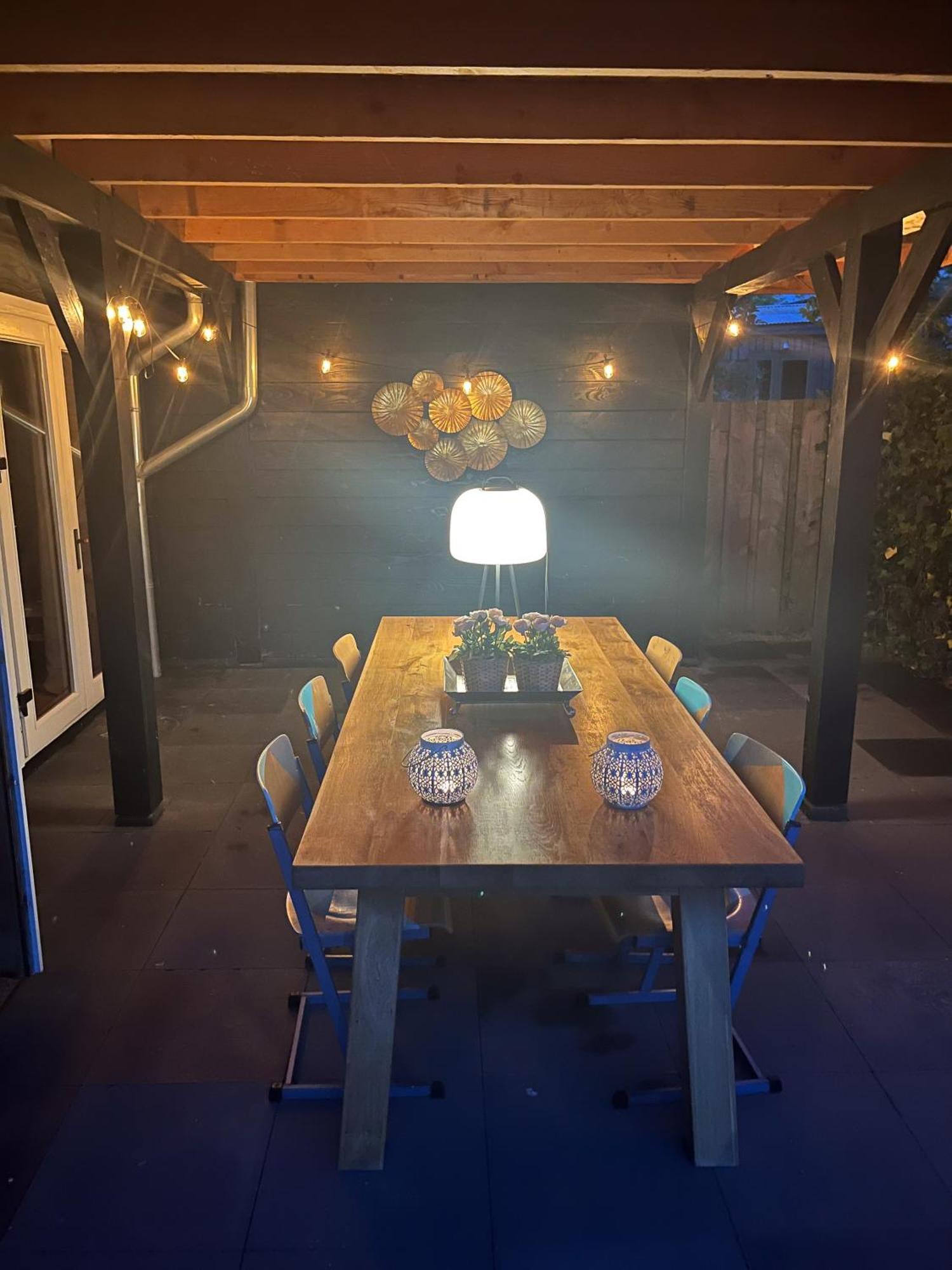 Luxe En Ruim Chalet Met Airco Bij Leekstermeer Matsloot Bagian luar foto