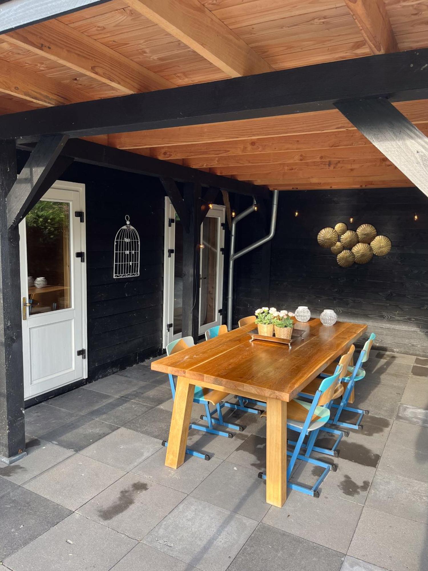 Luxe En Ruim Chalet Met Airco Bij Leekstermeer Matsloot Bagian luar foto